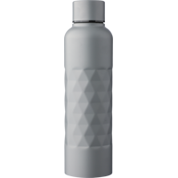 Recycled stainless steel single-walled drinking bottle (800 ml) 1267909_003 (Grey)