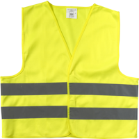 High visibility safety jacket for children 6542_006 (Yellow)