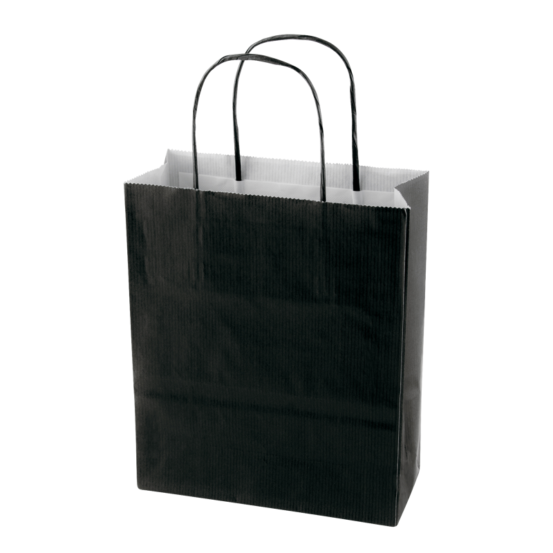 Paper bag (320 x 410 x 120mm) X201615_001 (Black)