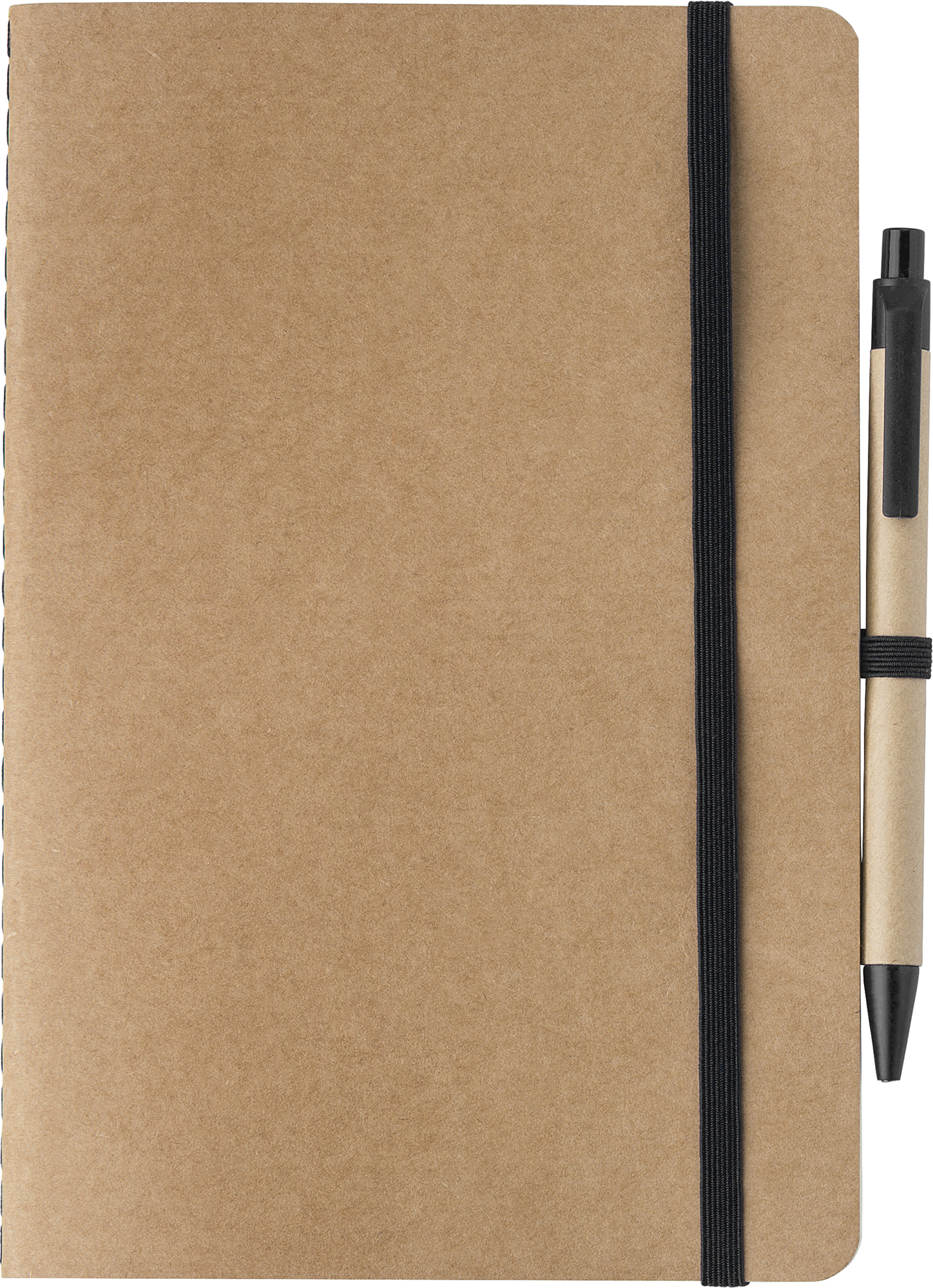 Picture of Recycled carton notebook with blank pages (approx A5)
