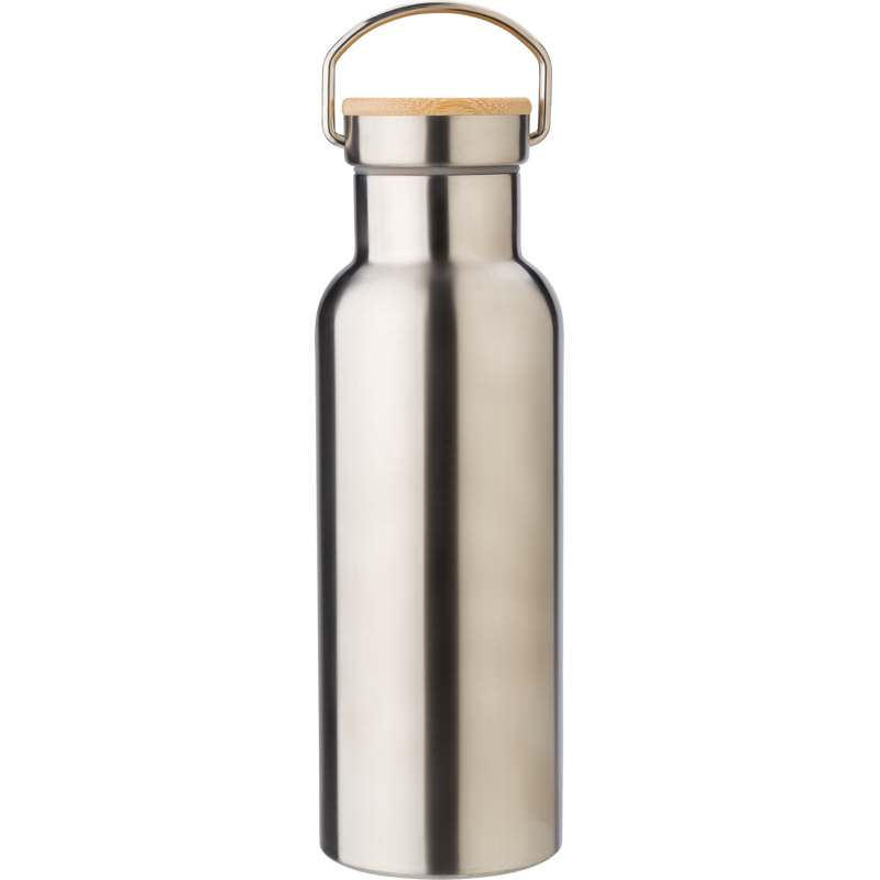 Stainless steel double walled bottle (500ml) 668130_032 (Silver)
