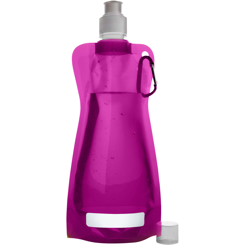 Foldable water bottle (420ml) 7567_017 (Pink)