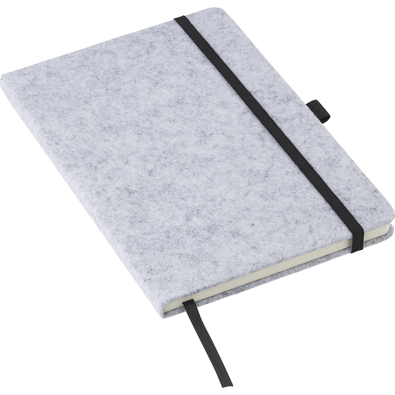RPET felt notebook (A5) 970941_003 (Grey)