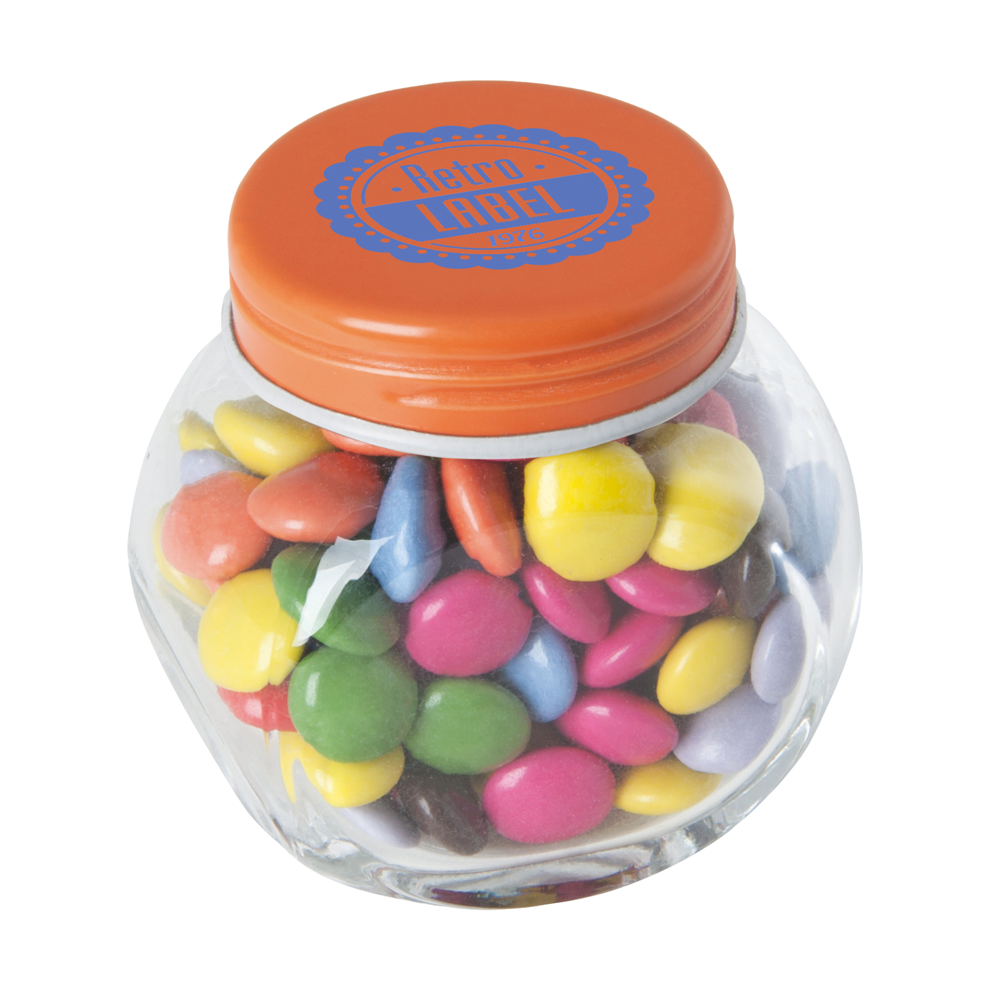 Picture of Small glass jar with choco's