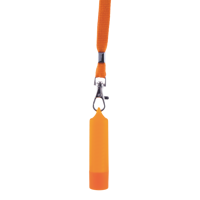 Lip balm with plain lanyard X821007_007 (Orange)