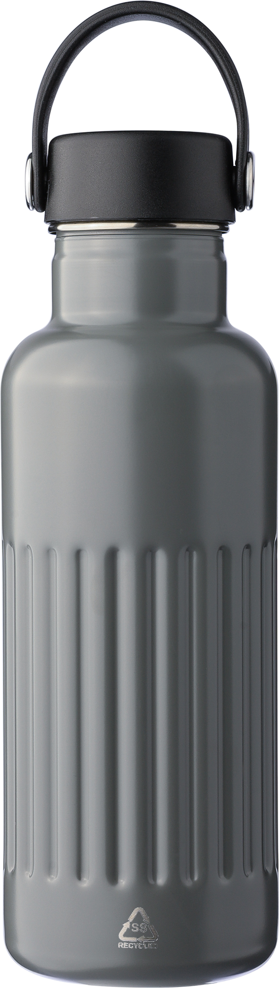 Picture of Recycled stainless steel double walled drinking bottle (500ml)