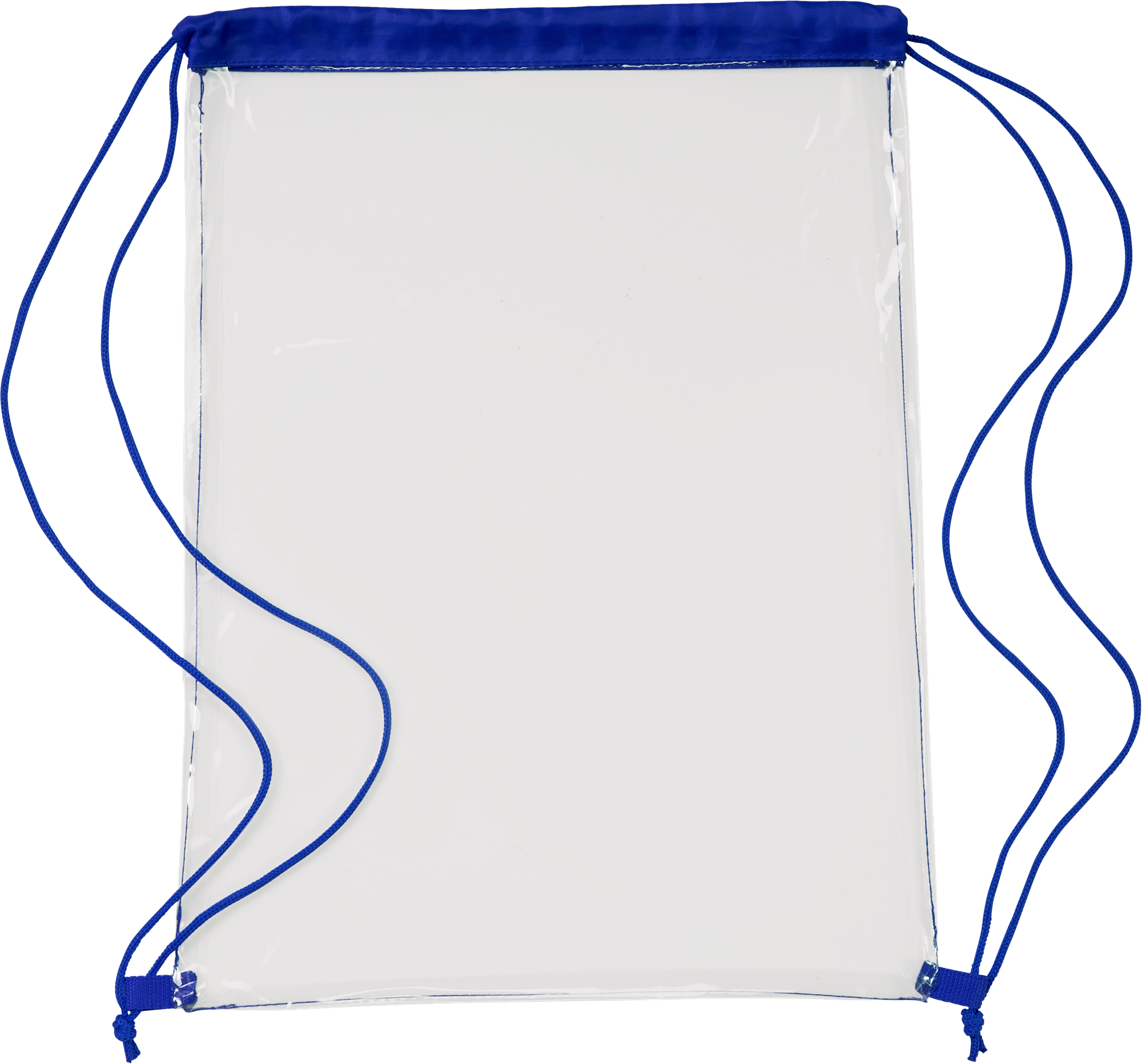 Picture of Transparent drawstring bag