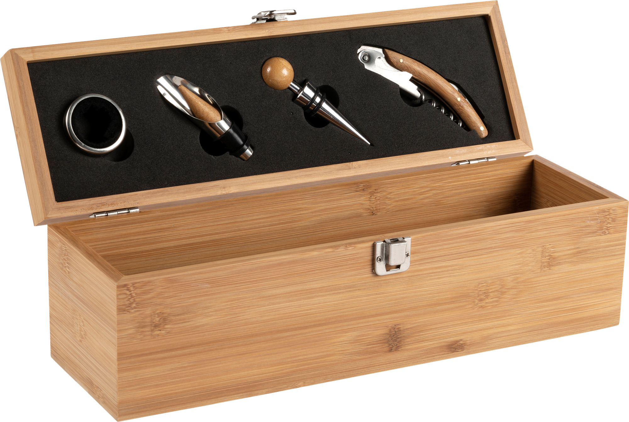 Picture of Bamboo wine giftset (4pc)