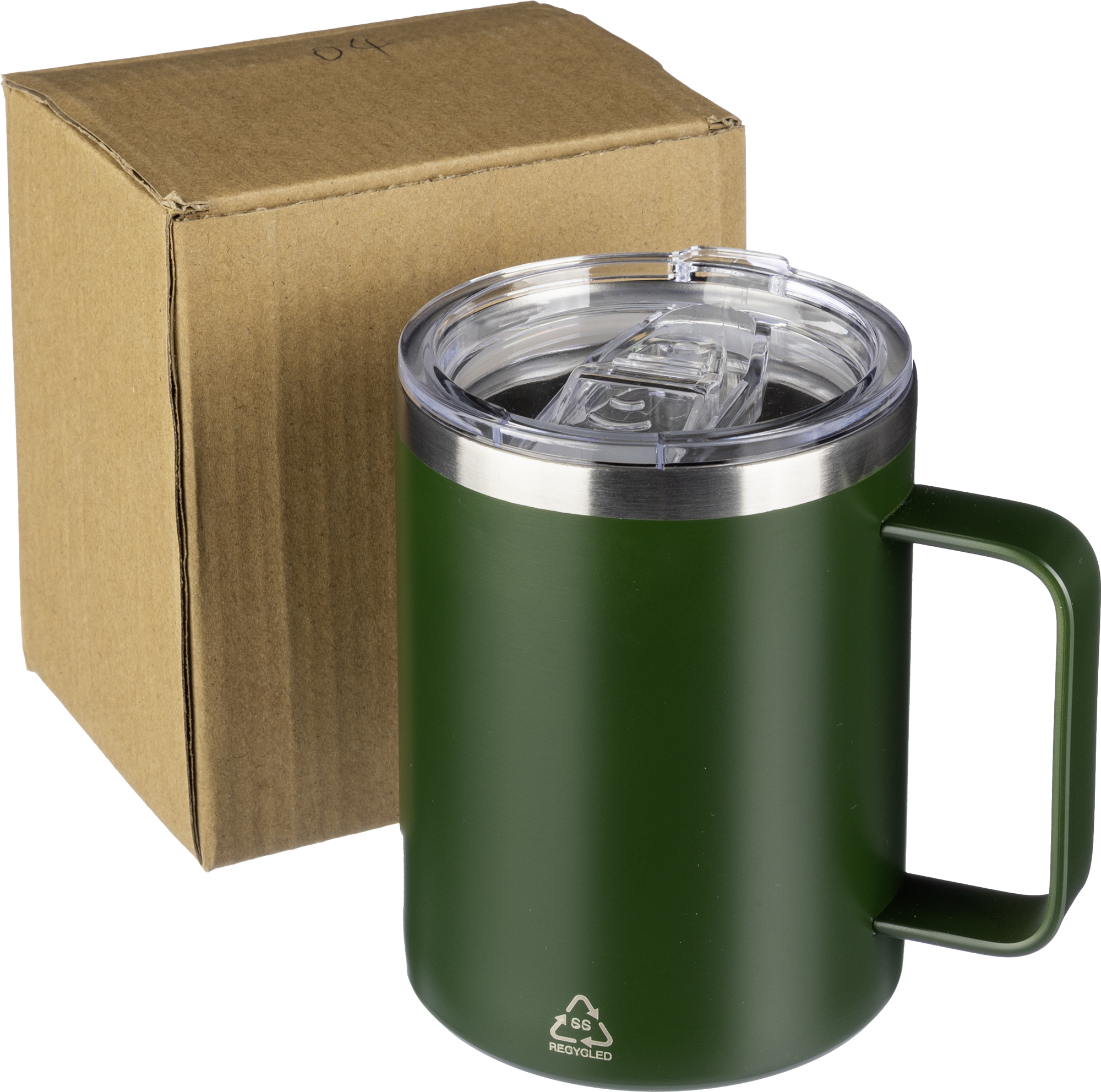 Picture of Recycled double walled travel mug (300 ml)