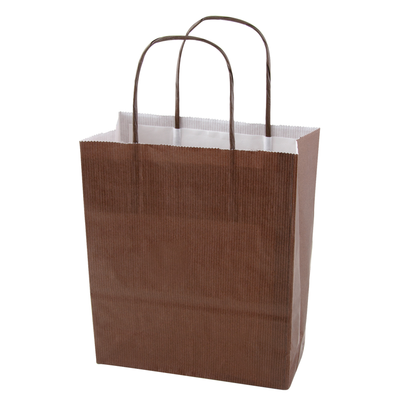 Paper bag (220 x 310 x 100mm) X201613_011 (Brown)