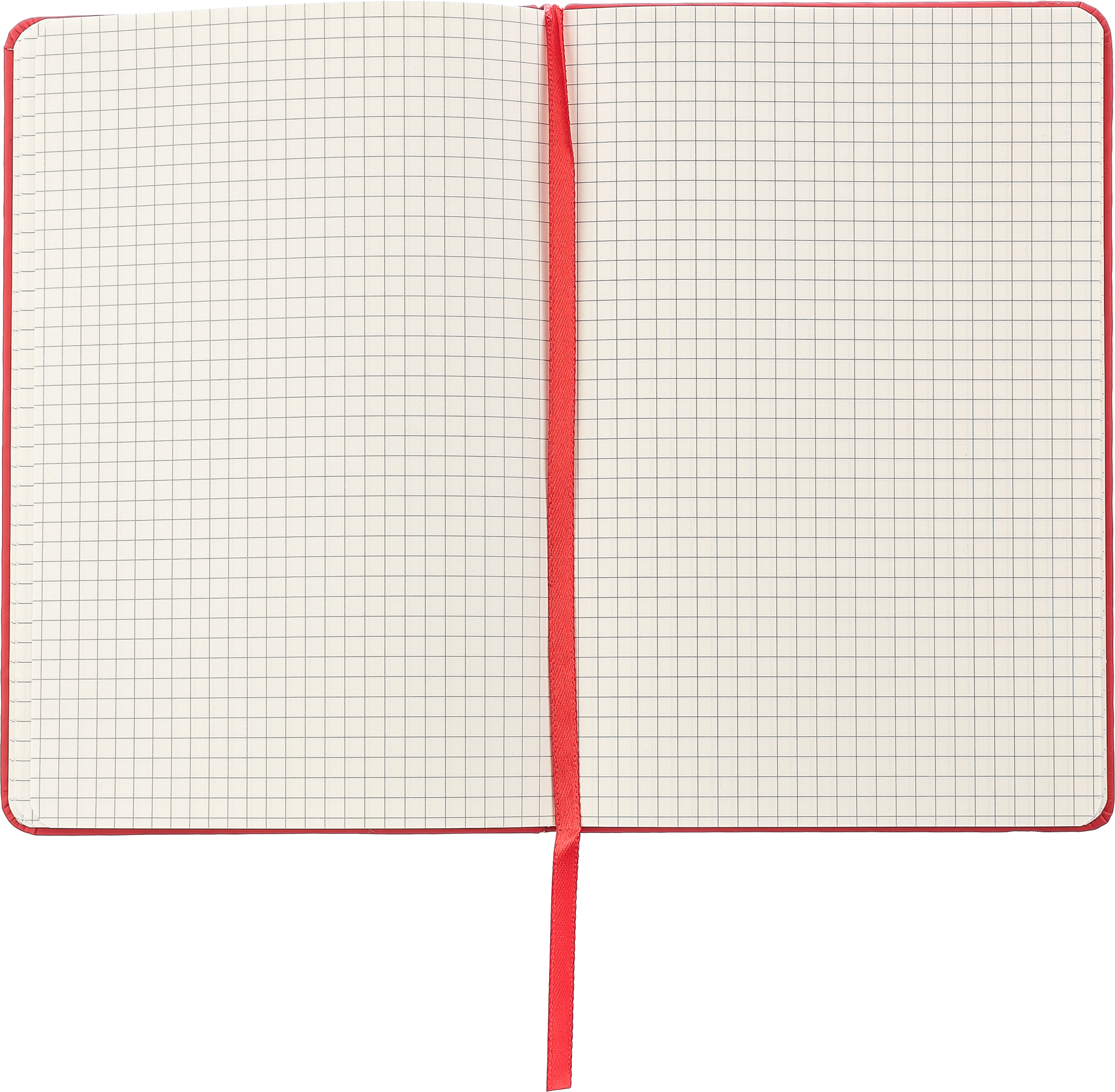 Picture of PU notebook (A5) with grid square pages