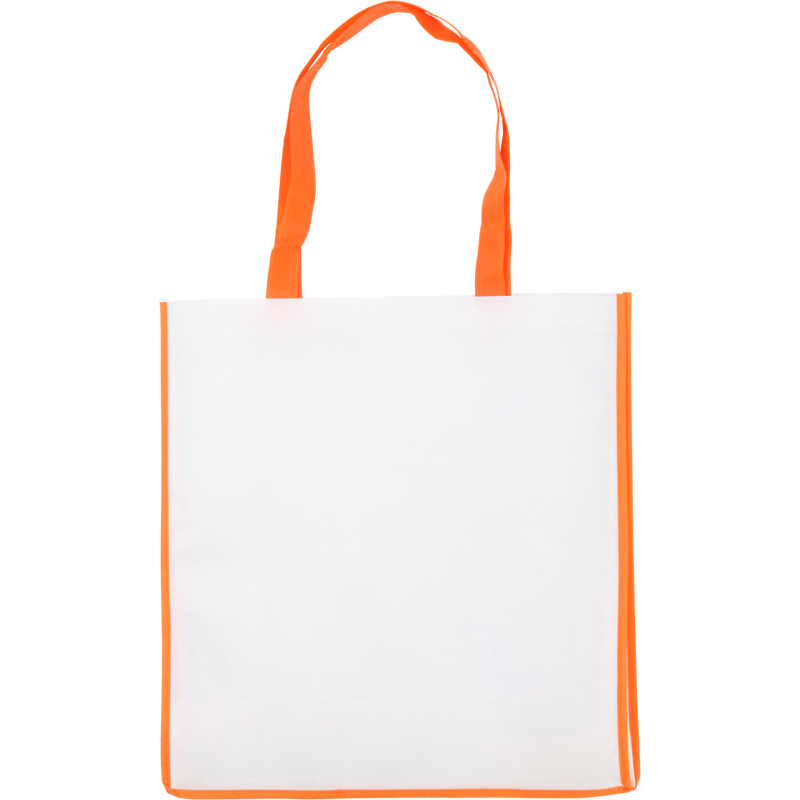 Bag with coloured trim 3610_007 (Orange)