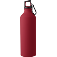 Aluminium single walled bottle (800ml) 967433_008 (Red)