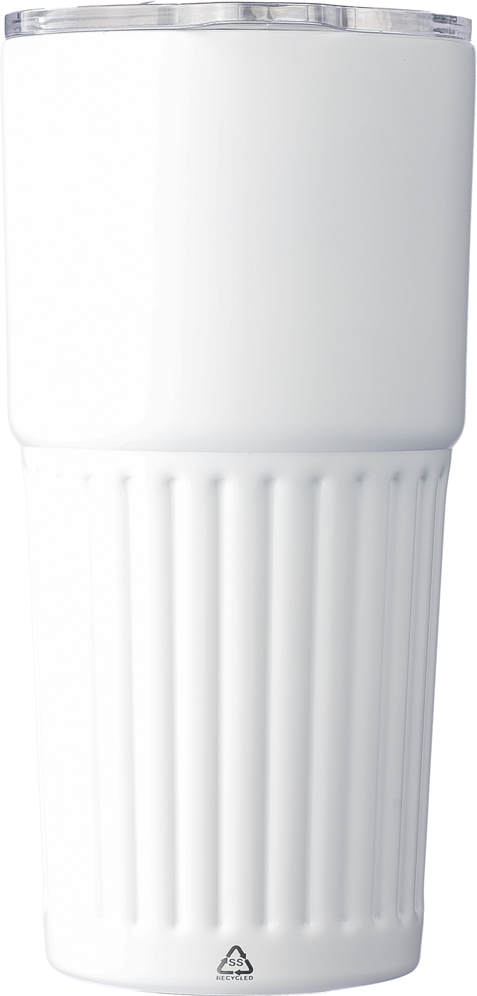 Picture of Recycled stainless steel double walled drinking mug (500ml)