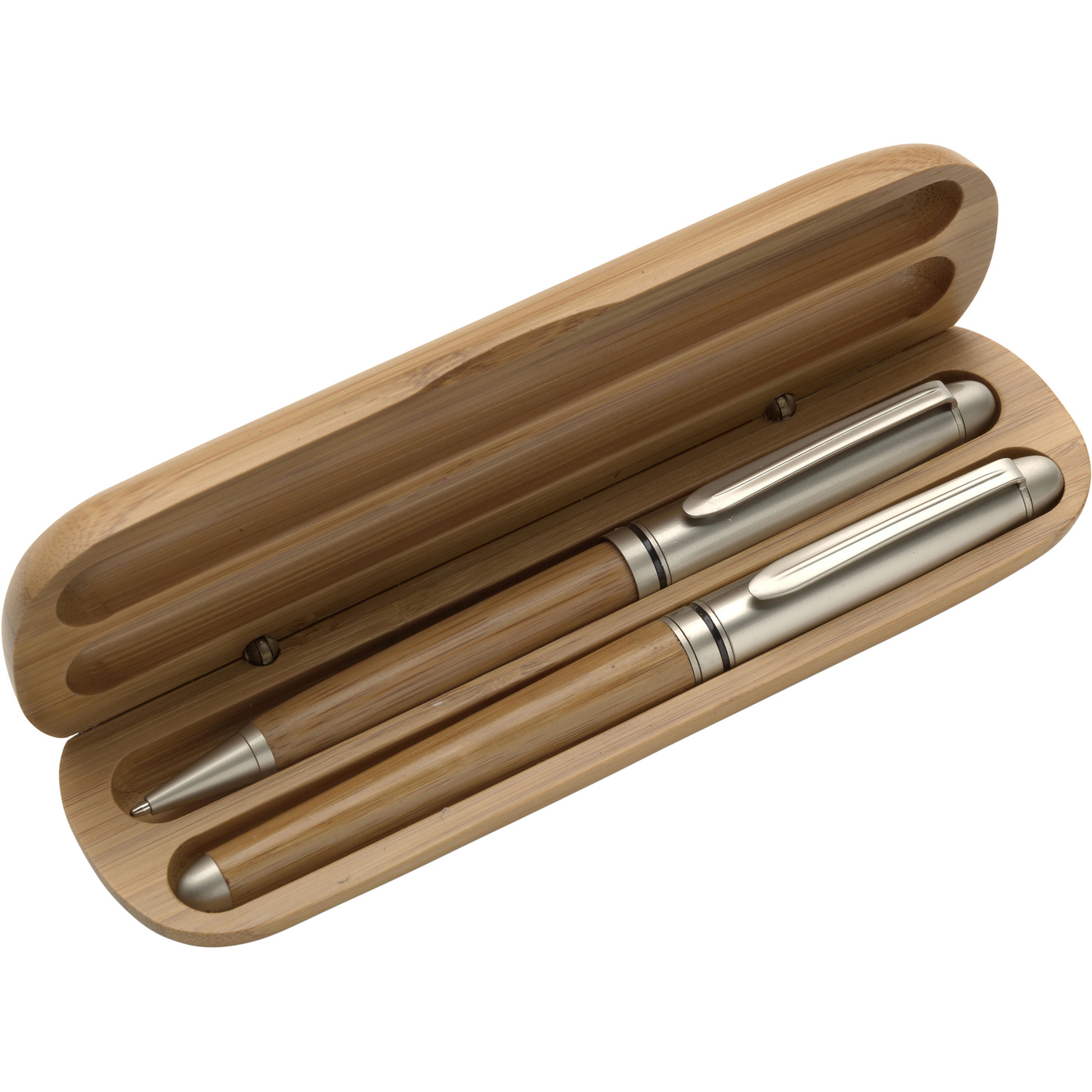 Picture of Bamboo ballpen and rollerpen