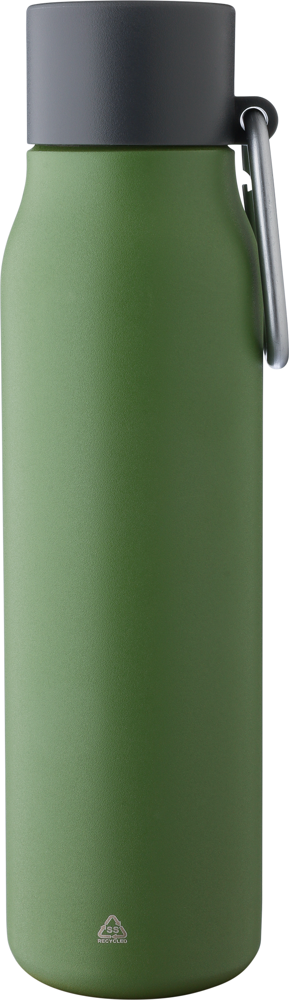 Picture of Recycled stainless steel double walled bottle (600 ml)