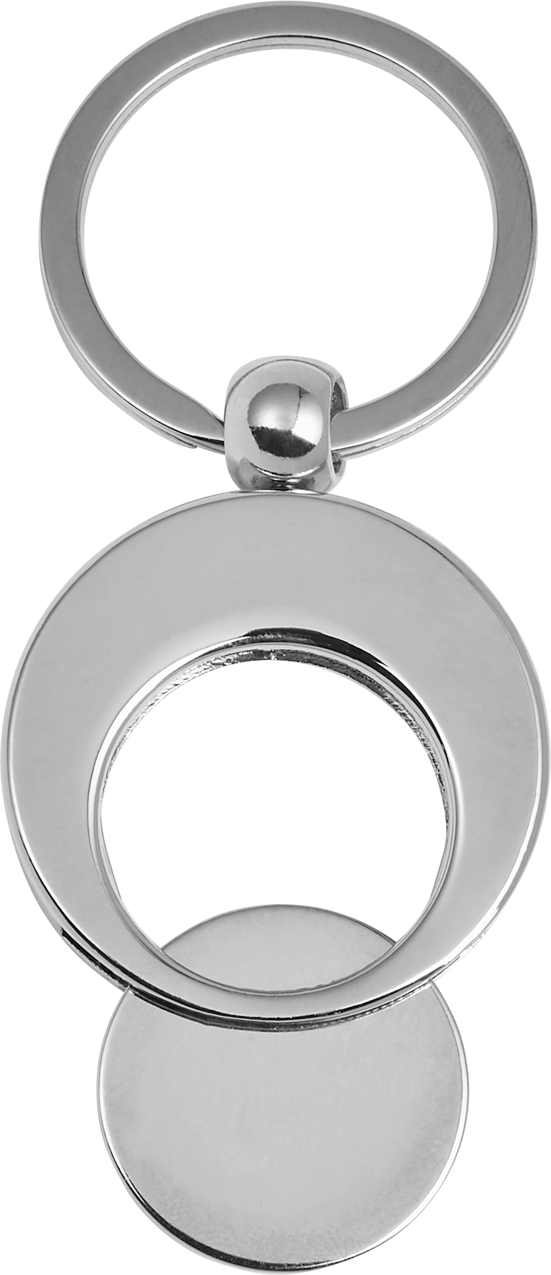 Picture of Shopping trolley coin keyring