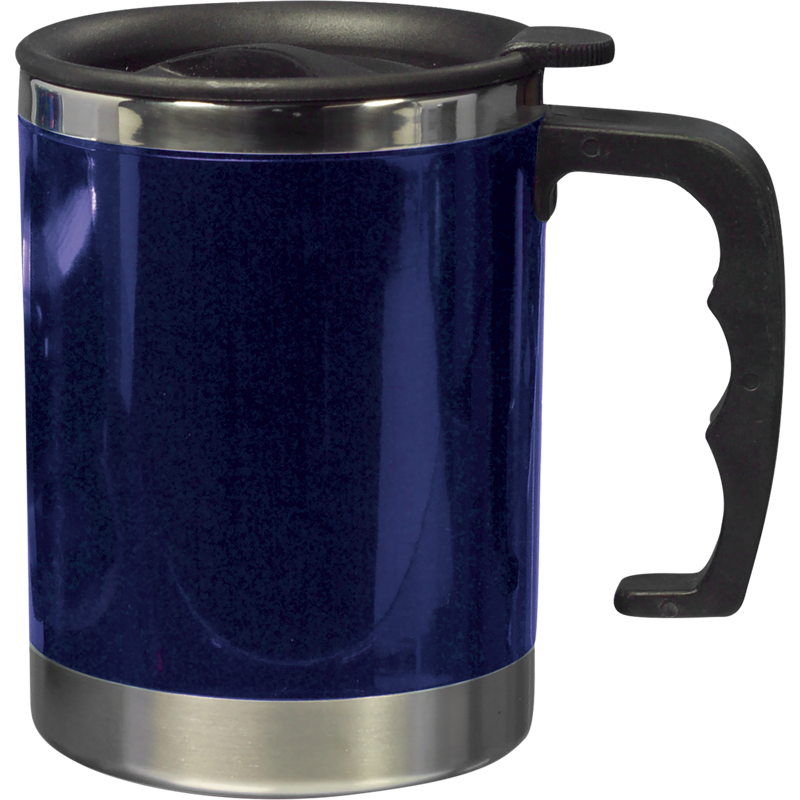 Stainless steel mug (400ml) 4658_005 (Blue)