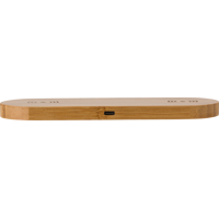 Bamboo dual wireless charger 432509_823 (Bamboo)
