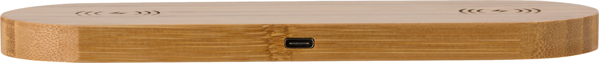 Picture of Bamboo dual wireless charger