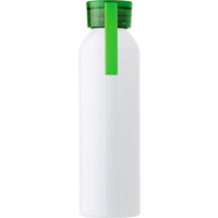 Aluminium single walled bottle (650ml) 9303_019 (Lime)