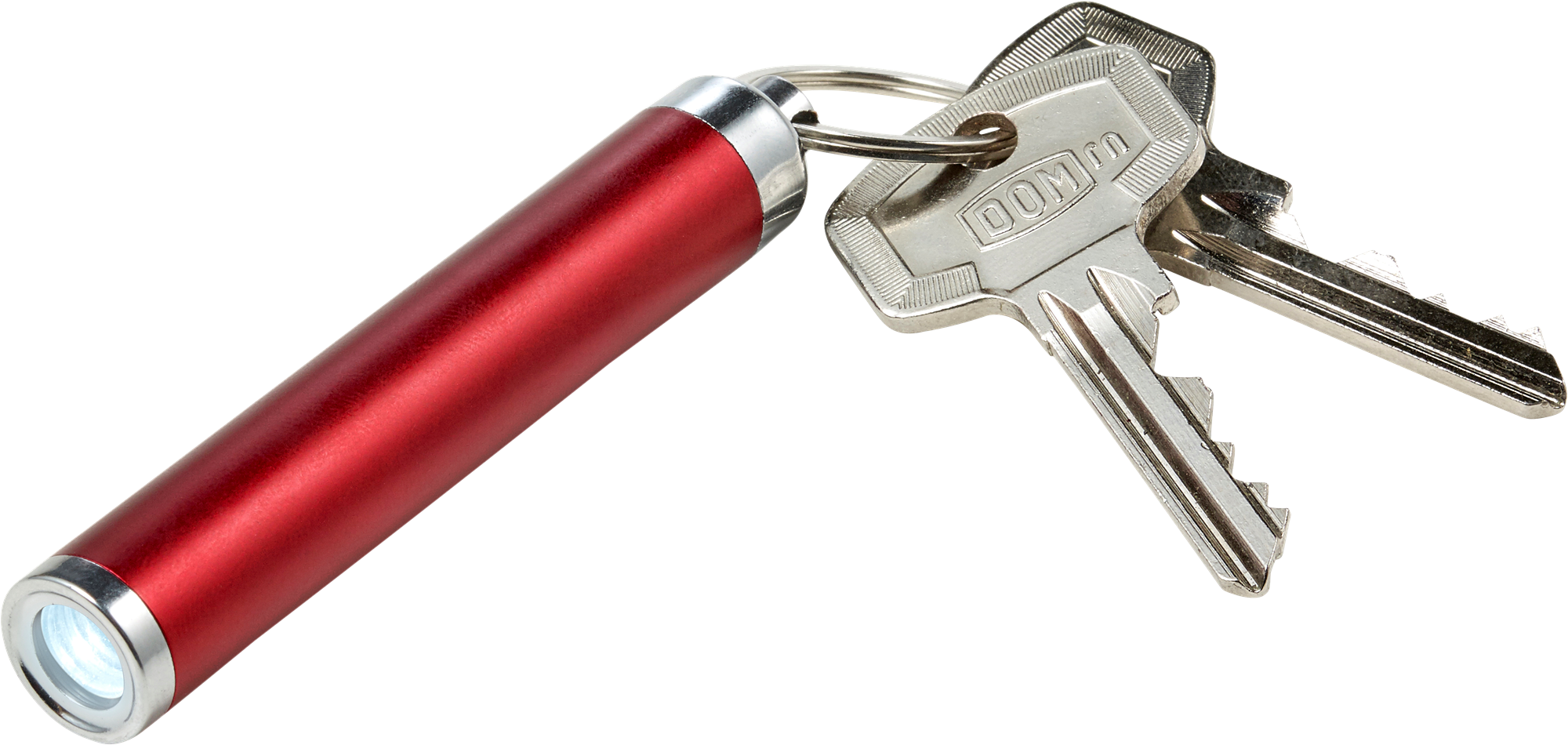 Picture of LED flashlight with keyring