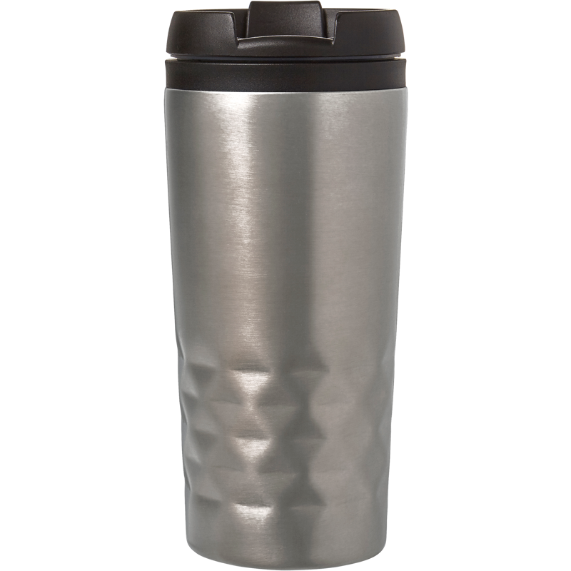 Stainless steel double walled travel mug (300ml) 8240_032 (Silver)
