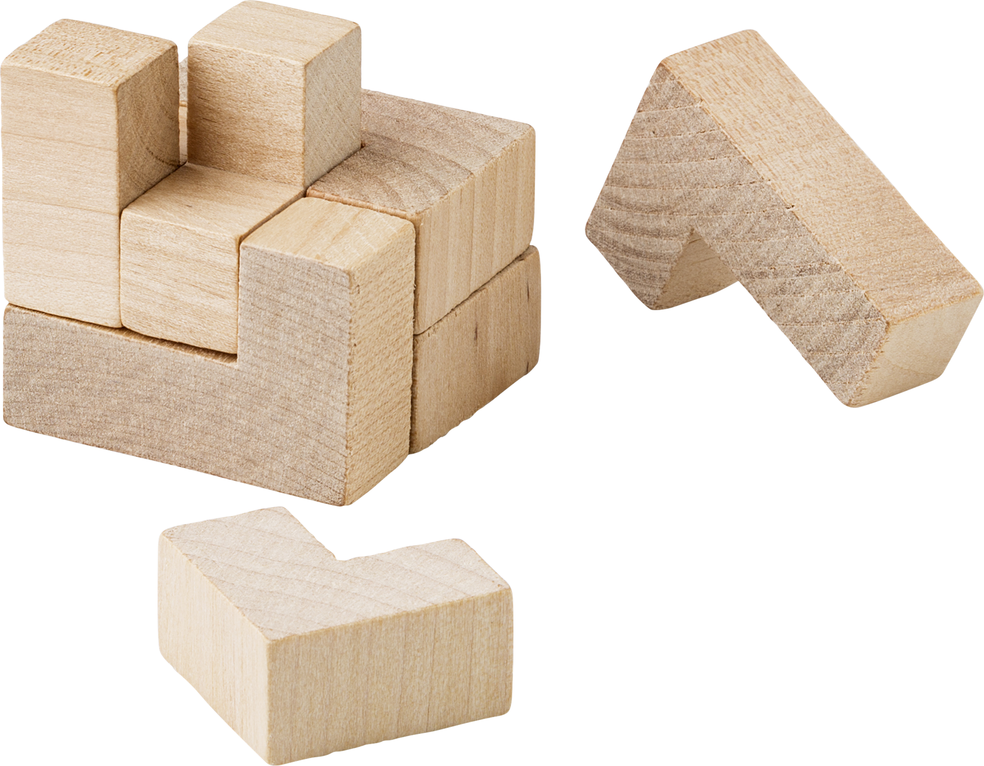 Picture of Wooden cube puzzle