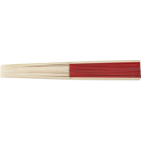 Bamboo fan 1041502_008 (Red)