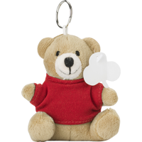 Teddy bear key ring 8851_008 (Red)