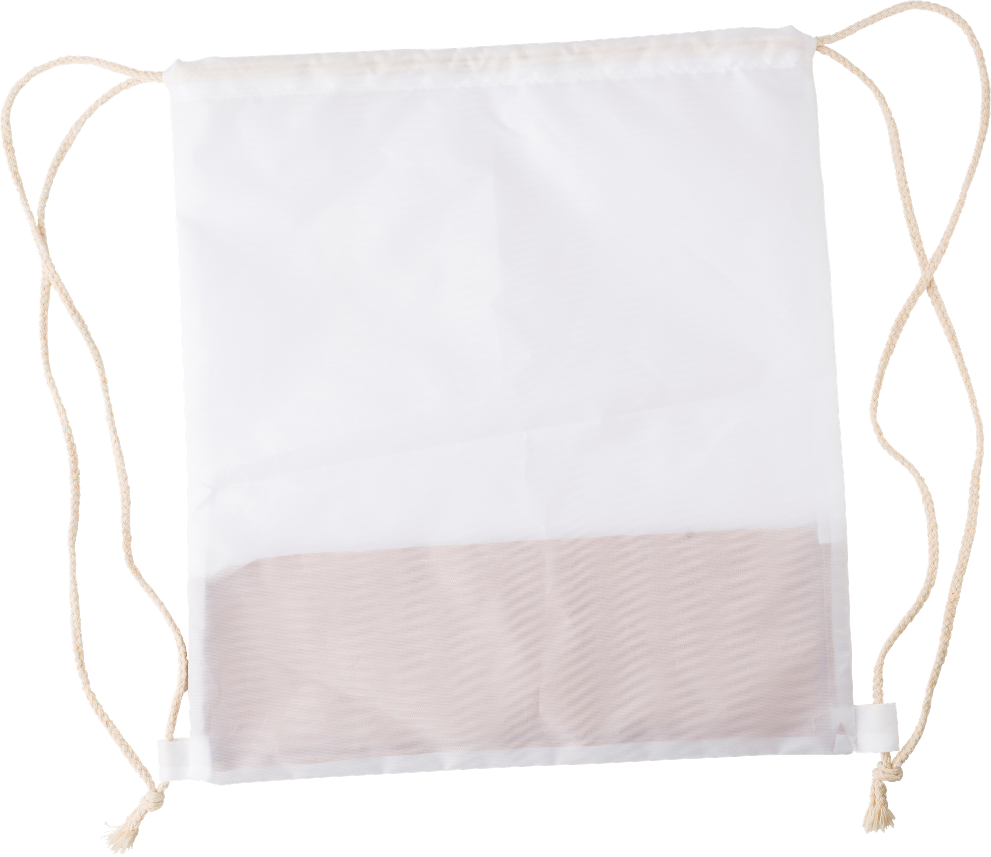 Picture of RPET and cork drawstring bag