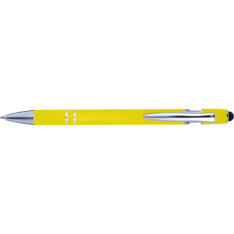Ballpen with rubber finish 8462_006 (Yellow)