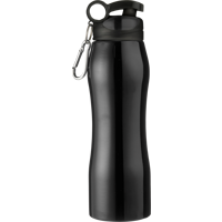 Stainless steel single walled bottle (750ml) 6536_001 (Black)
