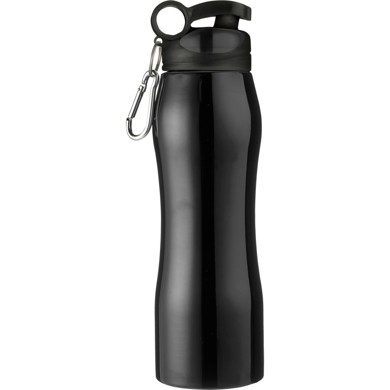 Stainless steel single walled bottle (750ml) 6536_001 (Black)