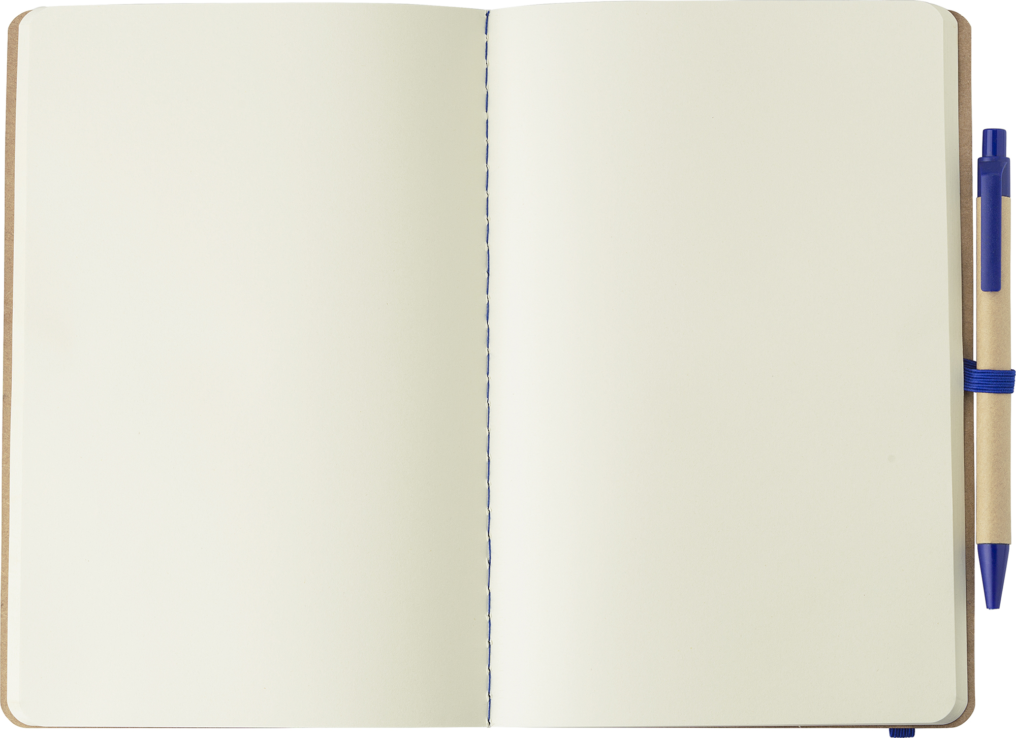 Picture of Recycled carton notebook with blank pages (approx A5)