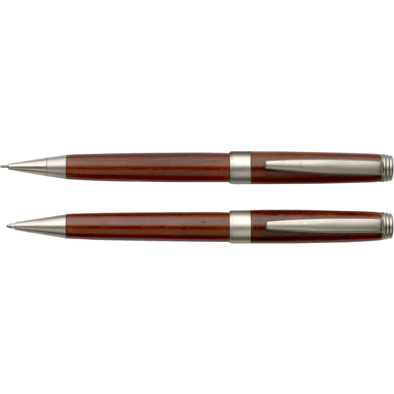 Rosewood pen set 8120_011 (Brown)