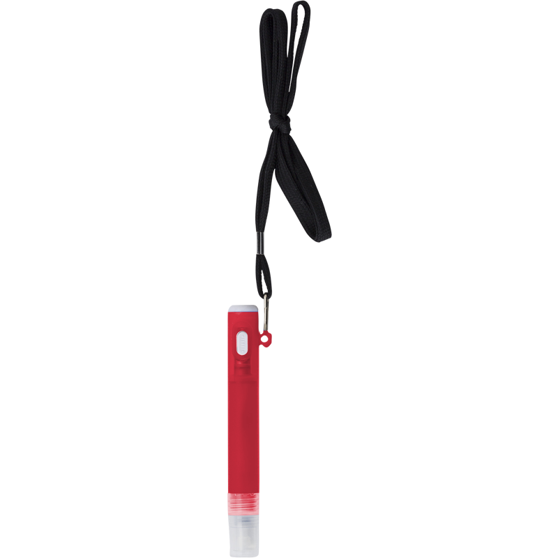 Lanyard with spray bottle and torch 480908_008 (Red)