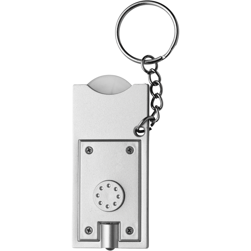 Key holder with coin 1987_032 (Silver)