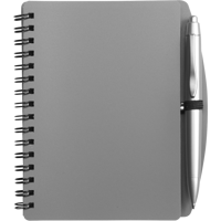 Notebook with ballpen (approx. A6) 5139_003 (Grey)