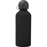 Aluminium single walled water bottle (600ml) 8567_001 (Black)