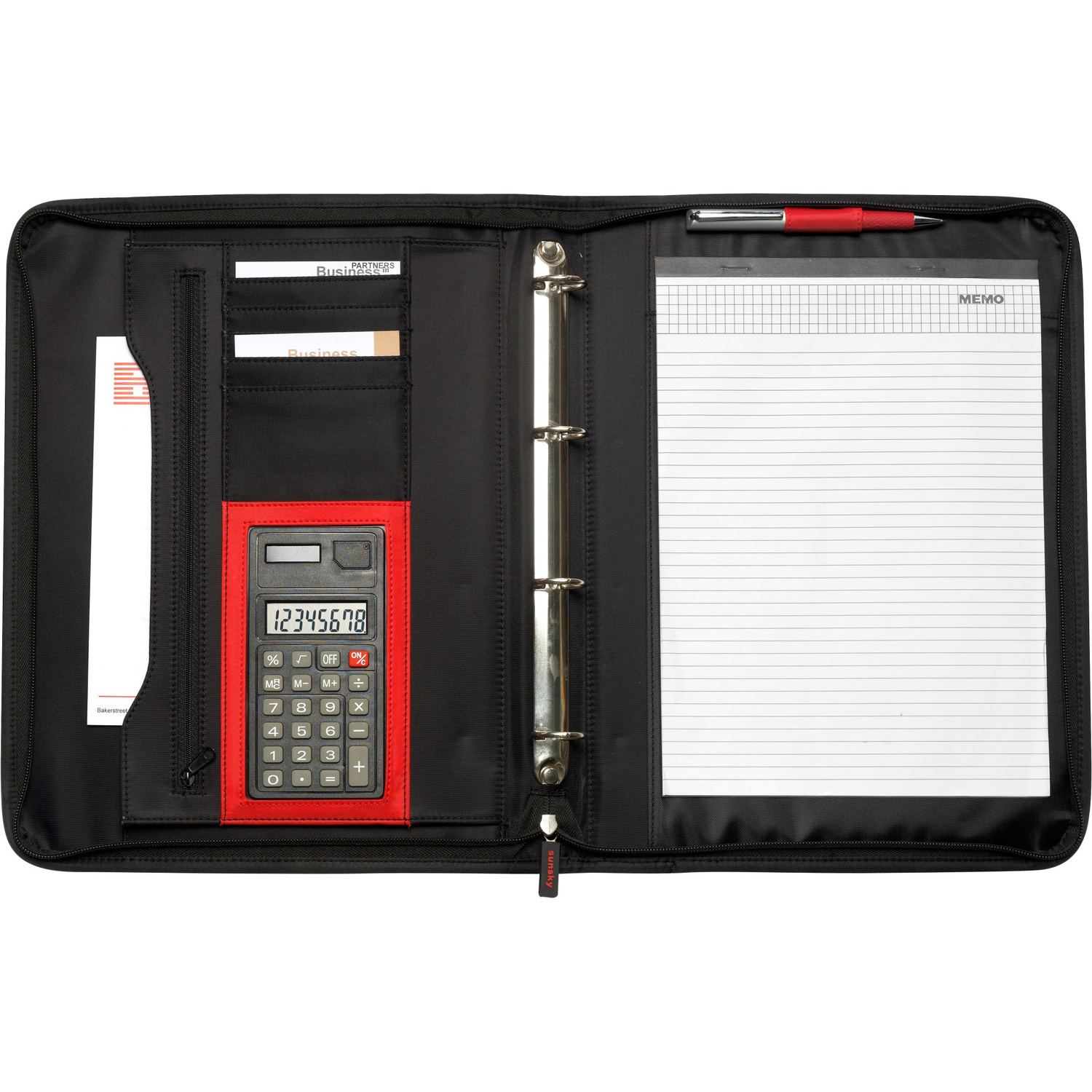 Picture of Zipped nylon portfolio