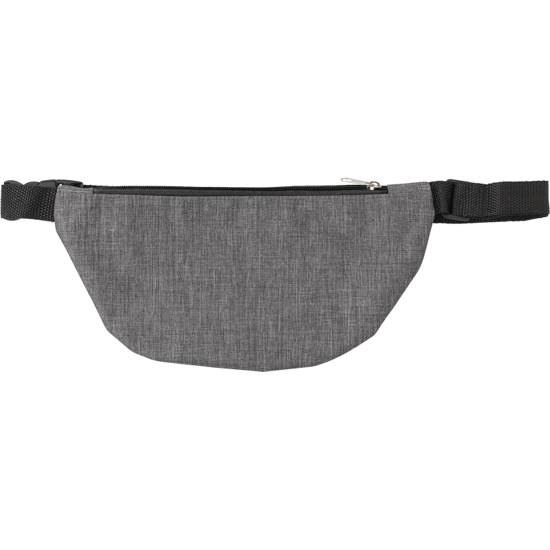 Polyester (300D) waist bag 9348_001 (Black)