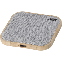 Bamboo & rPET charger 1014854_003 (Grey)