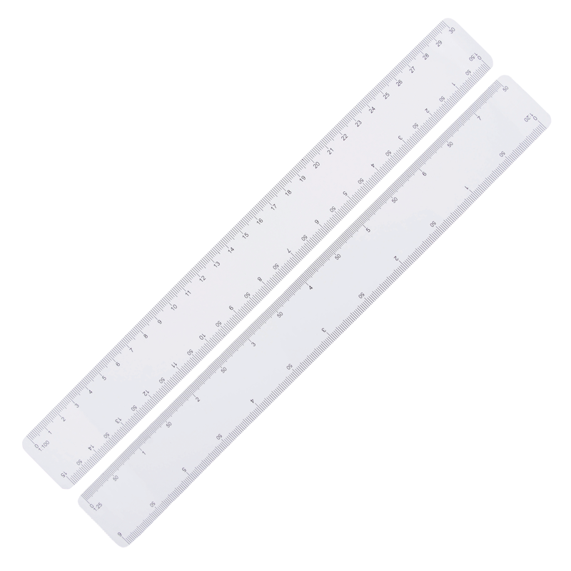 Ultra thin scale ruler (30cm) X817523_002 (White)