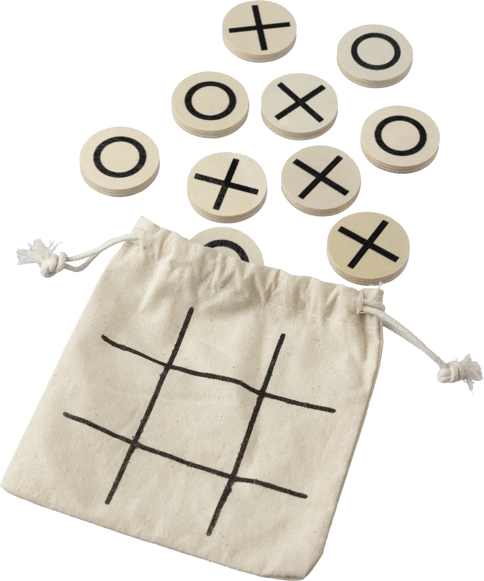 Picture of Wooden tic-tac-toe game