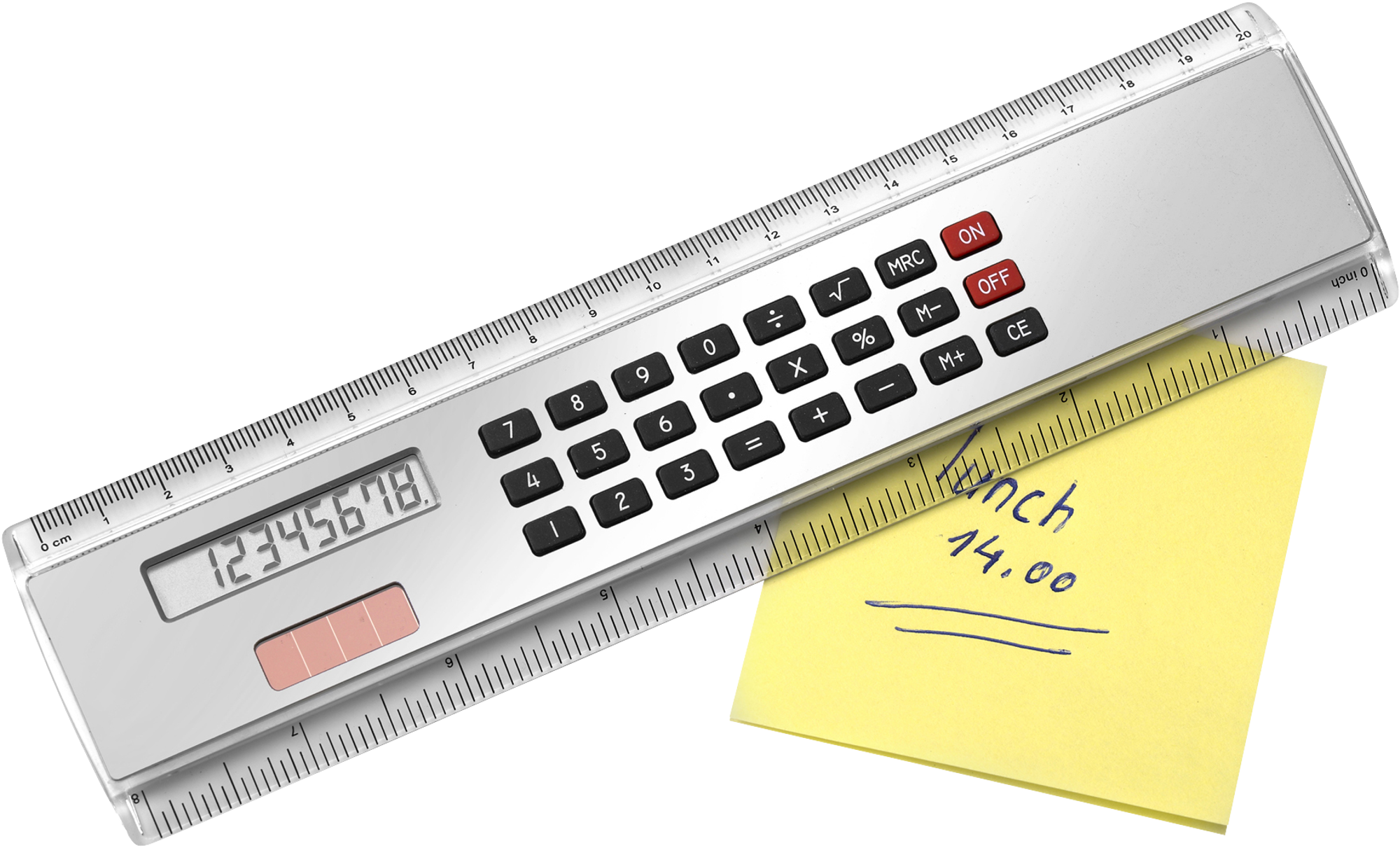 Picture of Ruler with calculator