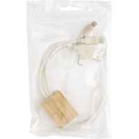 Bamboo USB charger 976587_011 (Brown)