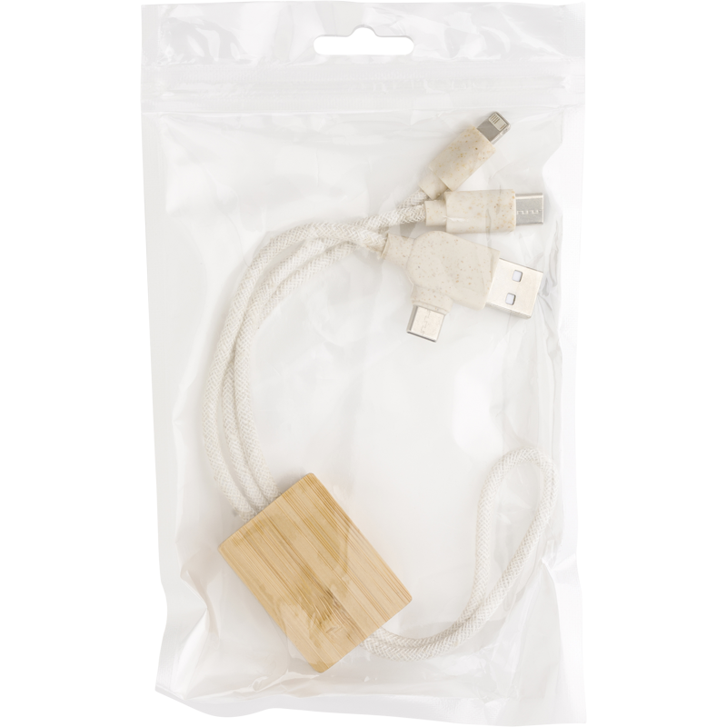 Bamboo USB charger 976587_011 (Brown)