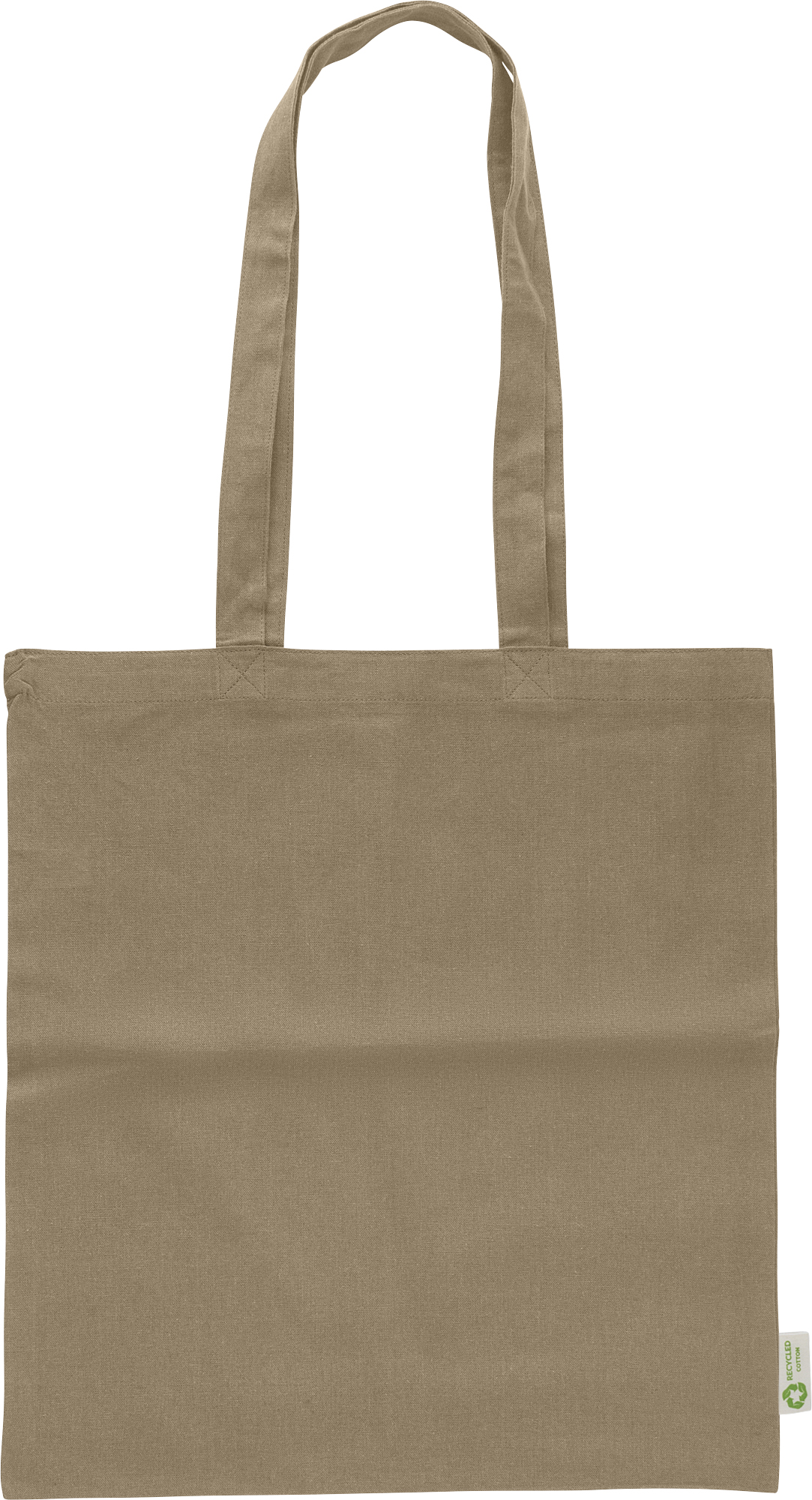 Picture of Recycled cotton shopping bag. (120gsm/3.54oz)