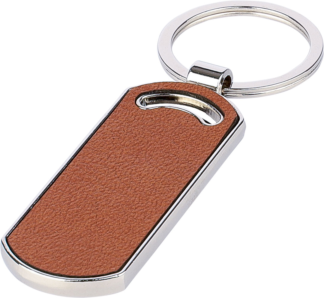 Picture of Recycled leather keyring